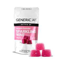 GENERIC AF | EDIBLES | 100 MG - SPARKLING WINE | SATIVA