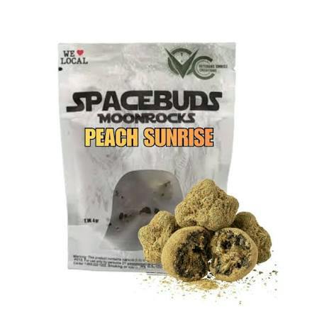 SPACEBUDS | MOONROCKS | 4g | - PEACH SUNRISE