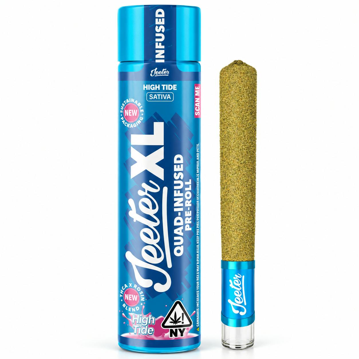 JEETER XL | INFUSED PREROLL | LIVE ROSIN | 2G | - BERRY WHITE | INDICA