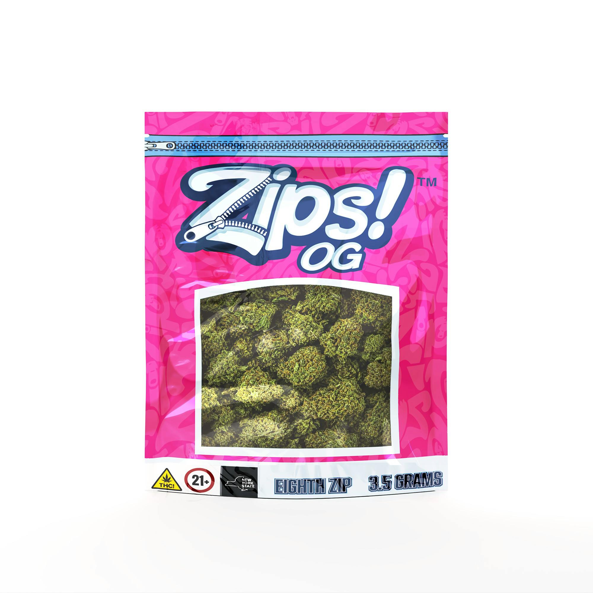 ZIPS | Flower | Cheese and Chong | 3.5g | Indica dom