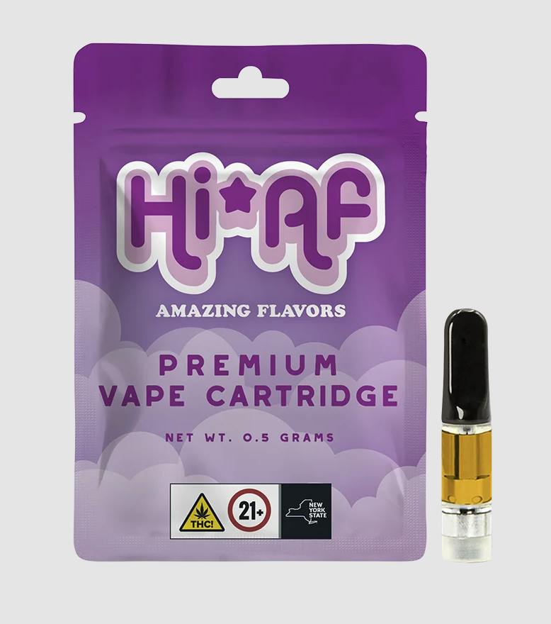 HI*AF | VAPE | CART | 1G | - RASPBERRY CRAVE