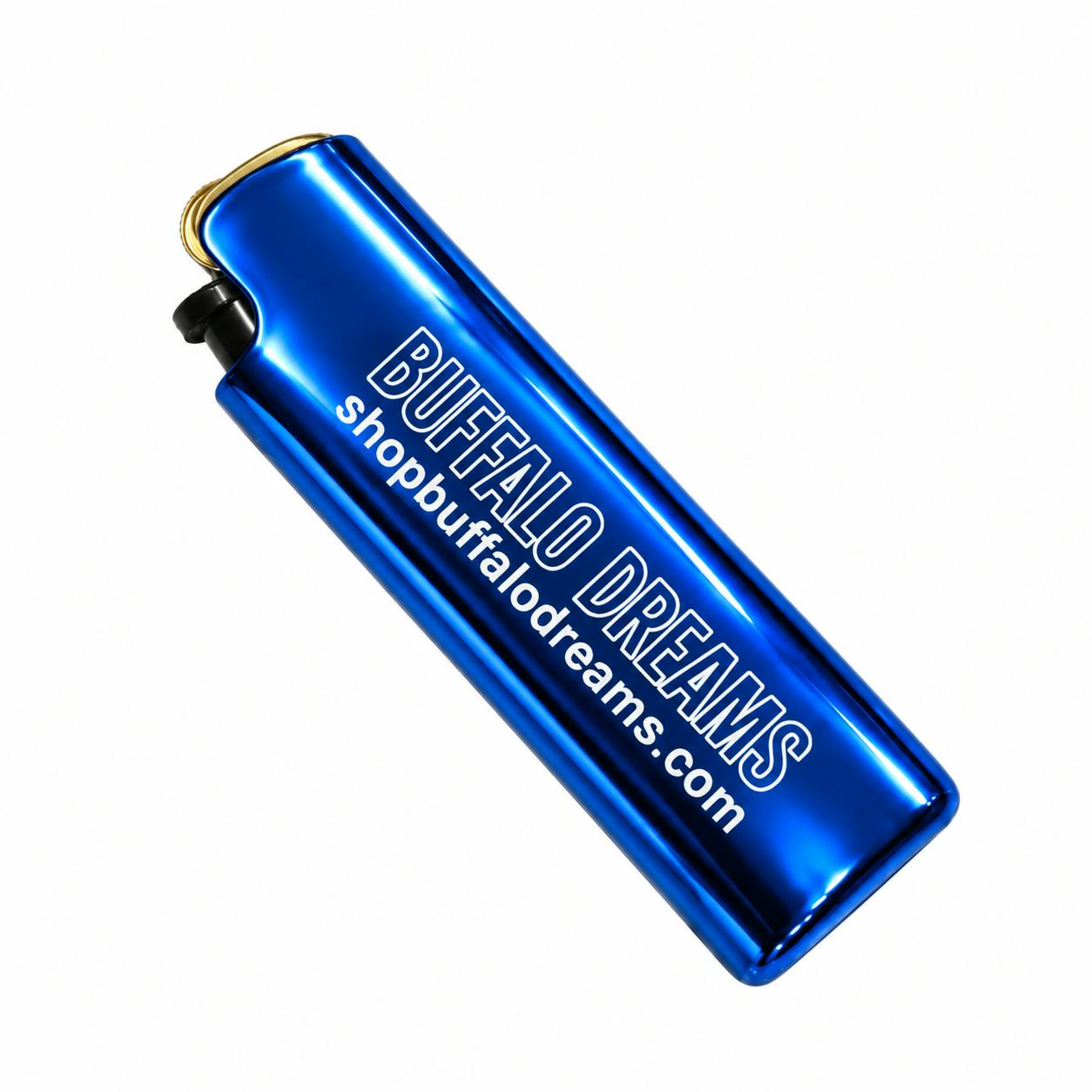 BUFFALO DREAMS LIGHTER | - SHINY BLUE