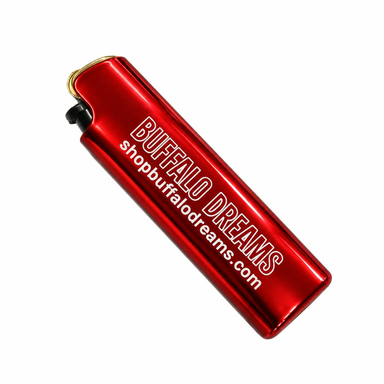 BUFFALO DREAMS LIGHTER | - SHINY RED
