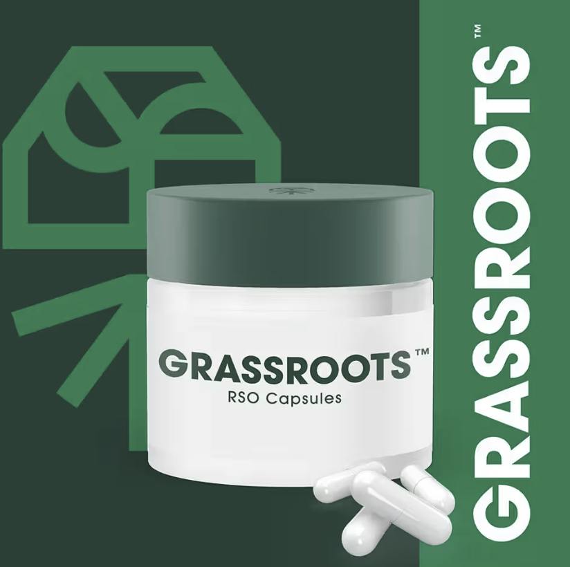 GRASSROOTS | CAPSULES | RSO | 100MG