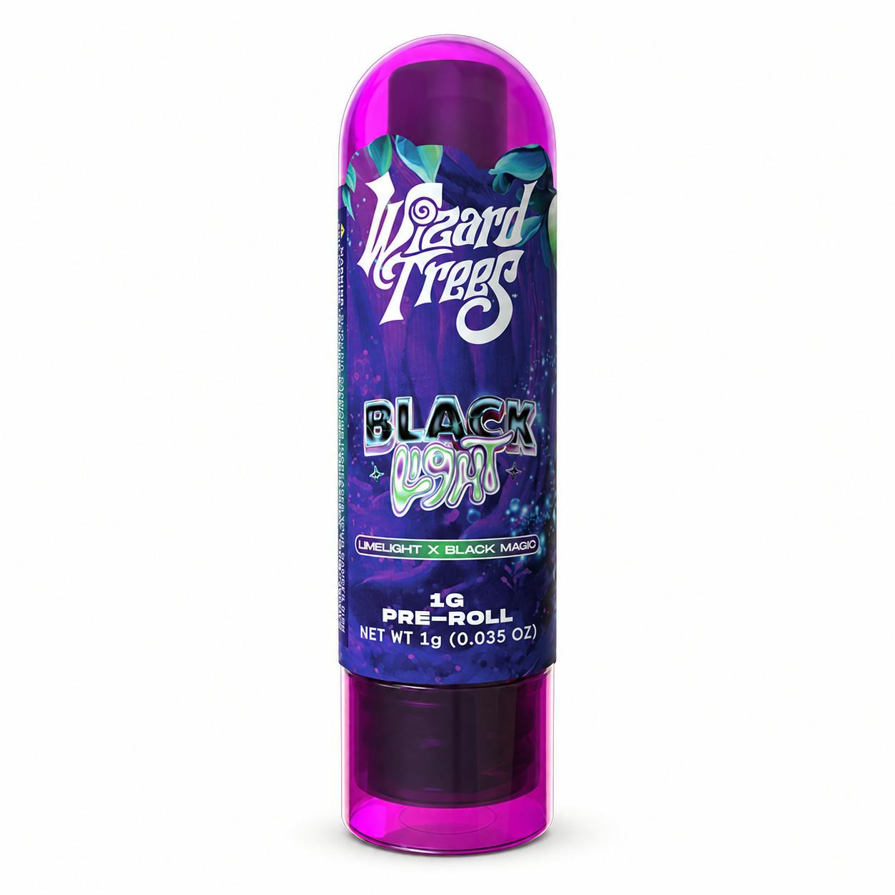 WIZARD TREES | PREROLL | 1.0G | - BLACK LIGHT | SATIVA