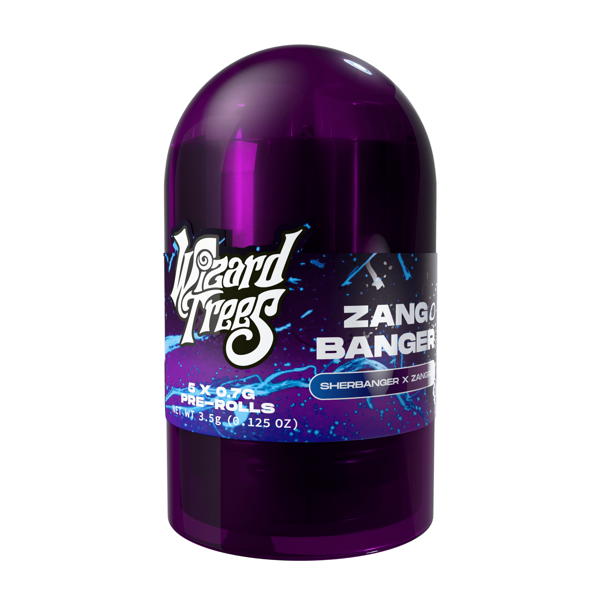 WIZARD TREES | PREROLL | 5PK | - ZANG BANGER | HYBRID