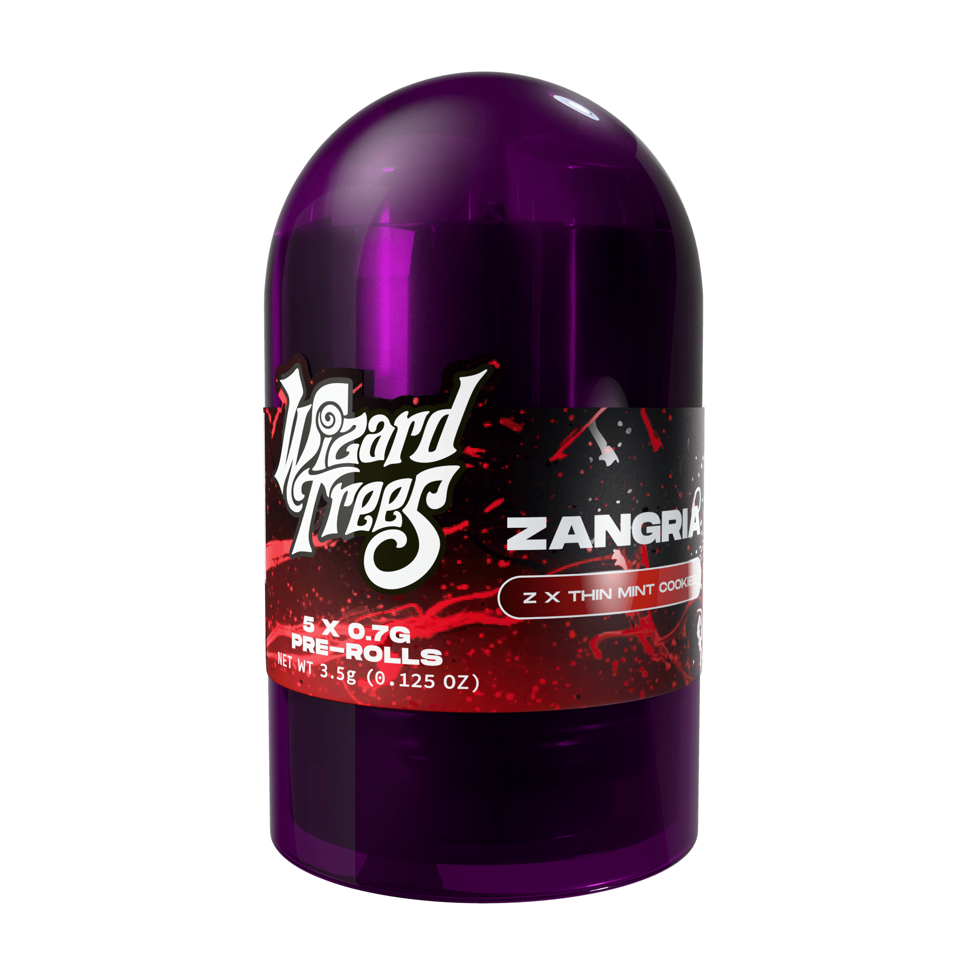 WIZARD TREES | PREROLL | 5PK | - ZANGRIA | HYBRID
