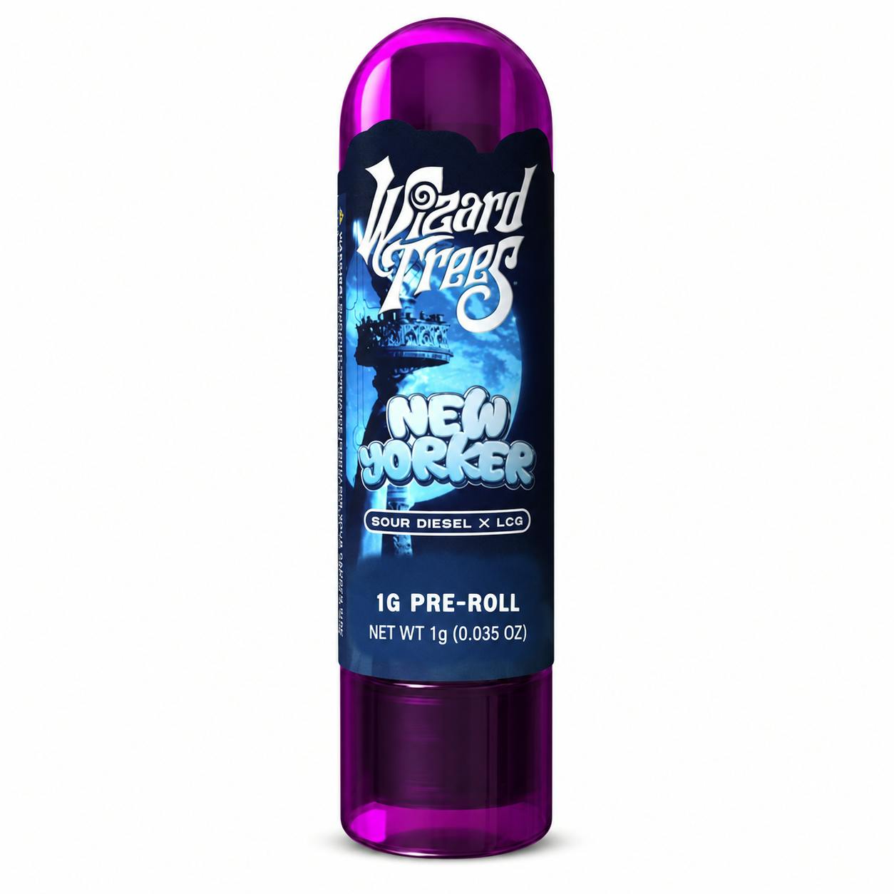 WIZARD TREES | PREROLL | 1.0G | - NEW YORKER | SATIVA