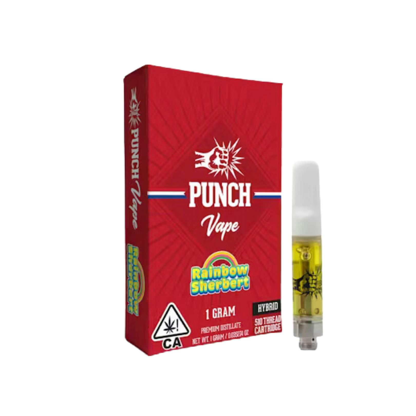 RAINBOW SHERBERT — RAINBOW SHERBERT DISTILLATE CARTRIDGE