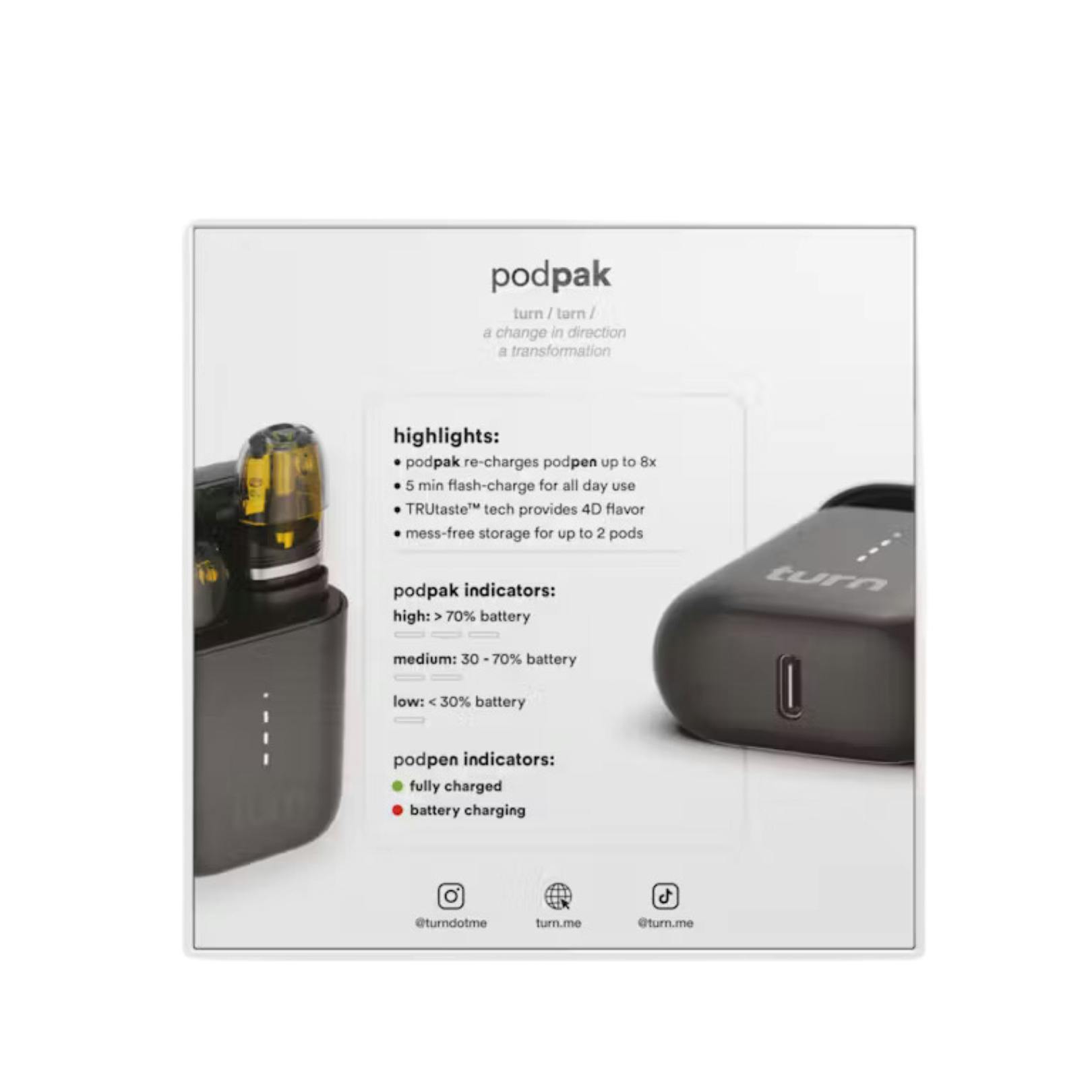 Podpak Black