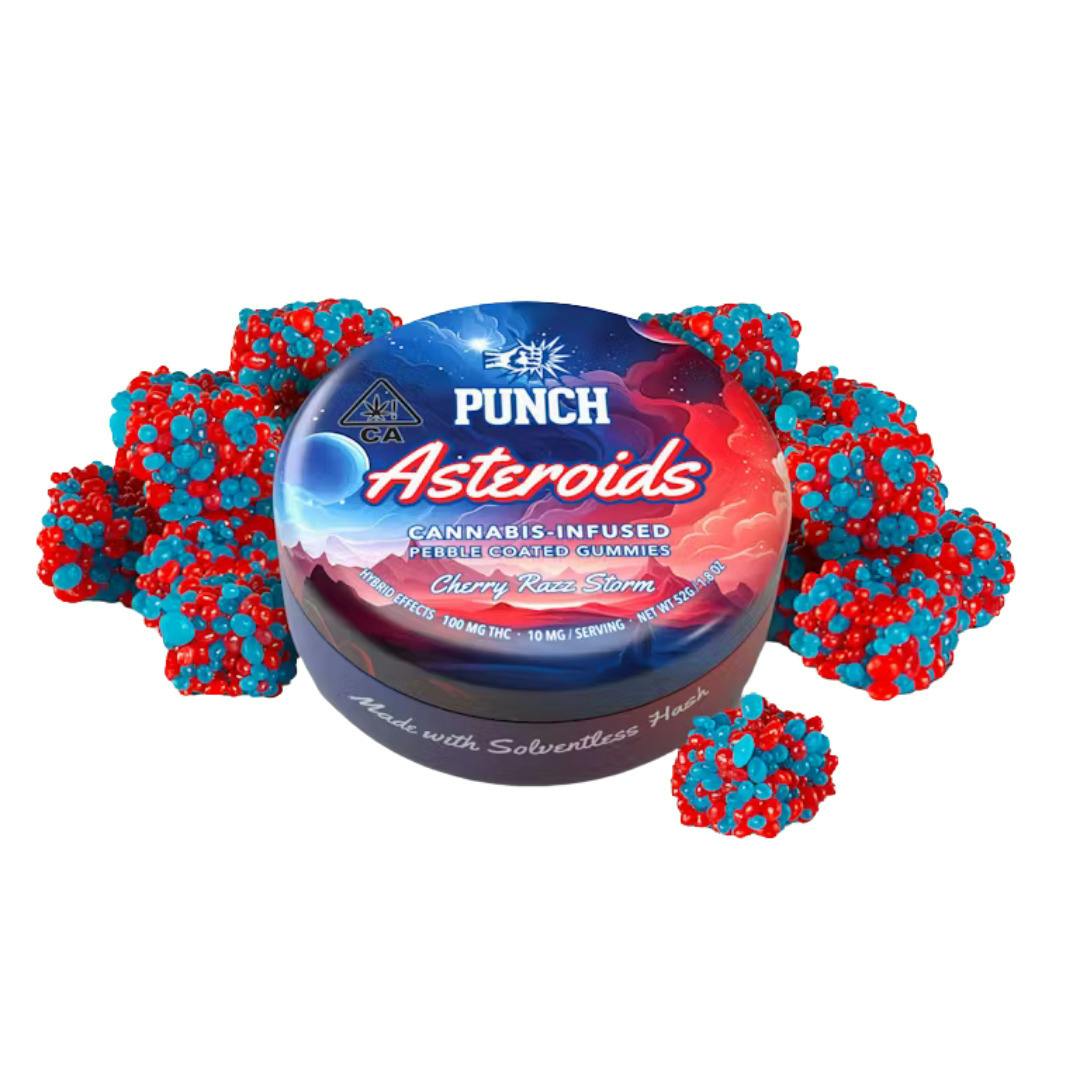 CHERRY RAZZ STORM — Pebble Coated Asteroids
