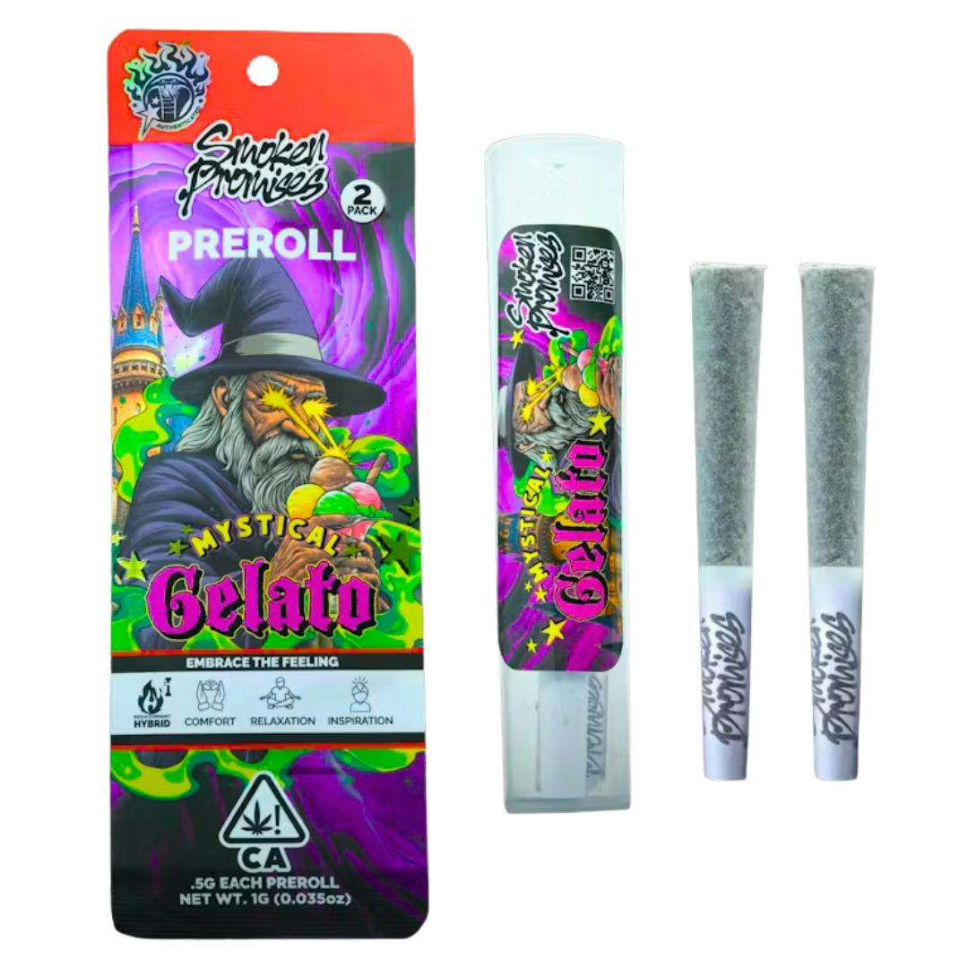 MYSTICAL GELATO 2PK PREROLLS