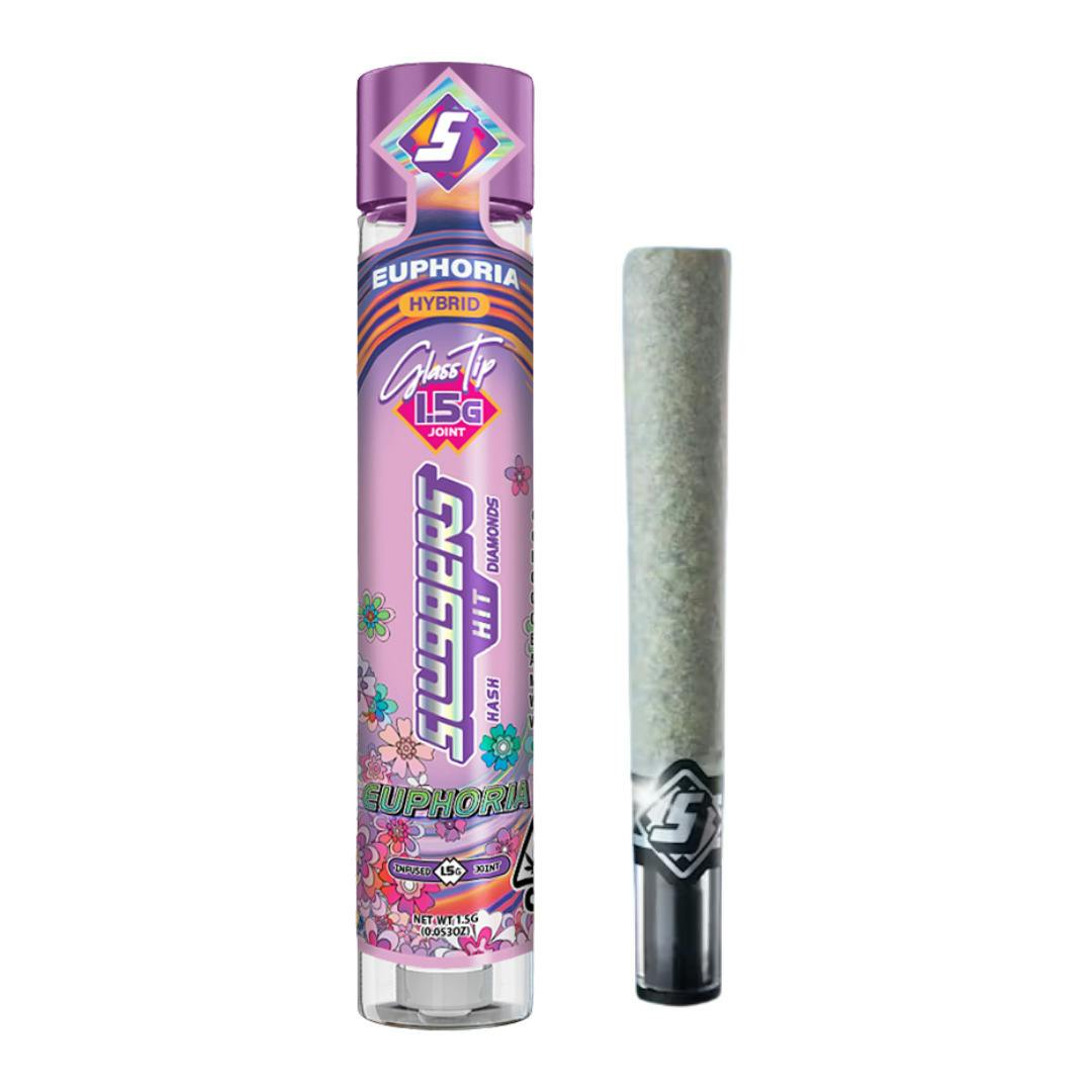 EUPHORIA HASH & DIAMOND INFUSED PREROLL