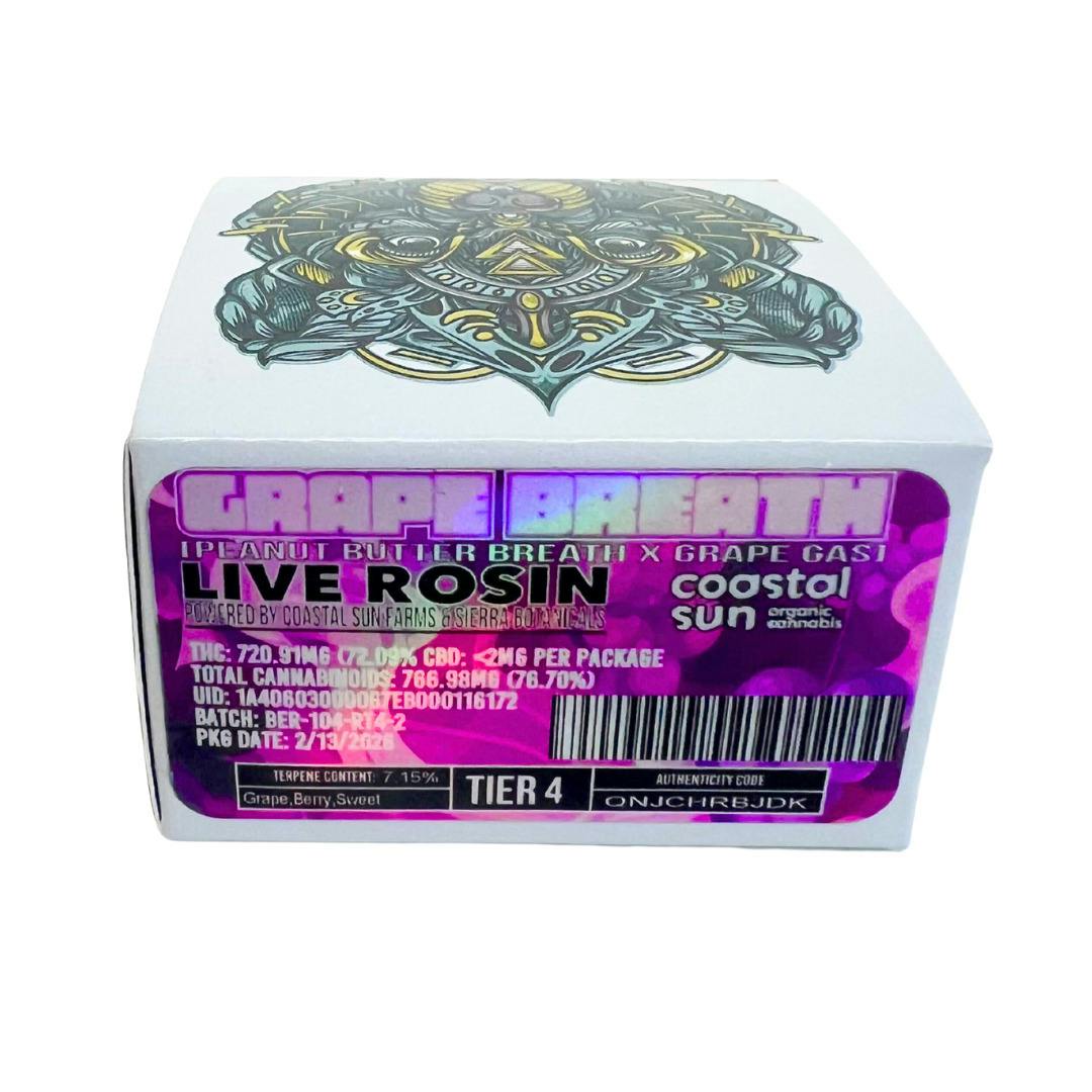GRAPE GALLETAS LIVE ROSIN (TIER 4)