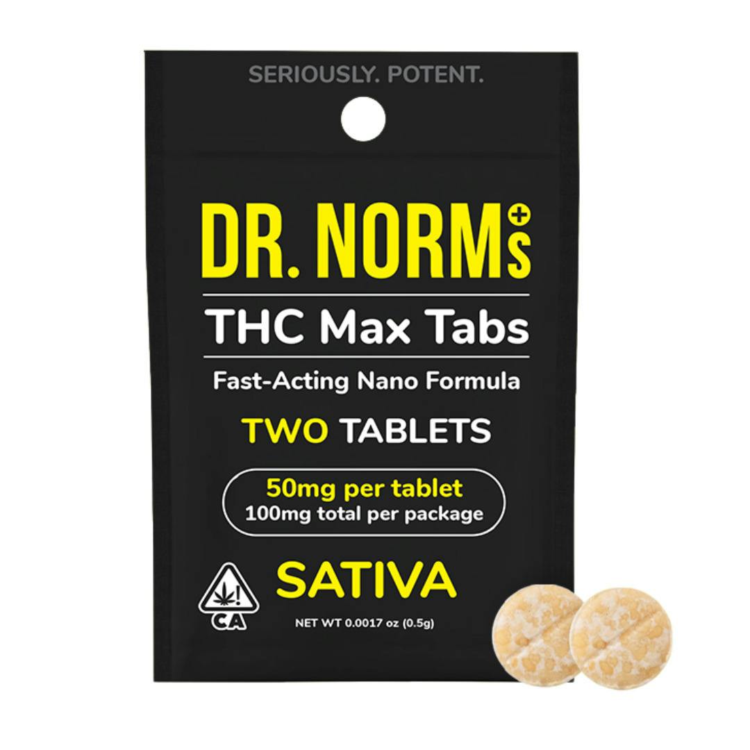 SATIVA THC MAX TABLETS 2PK (FAST-ACTING NANO FORMULA)