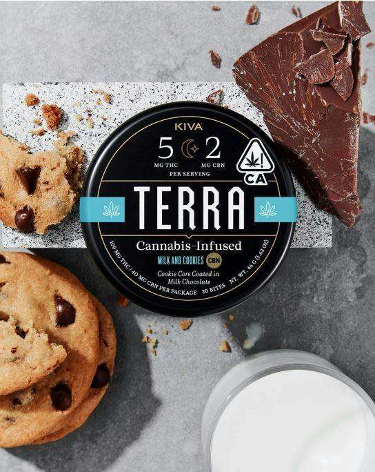 Terra Bites | Milk & Cookies | 100MG