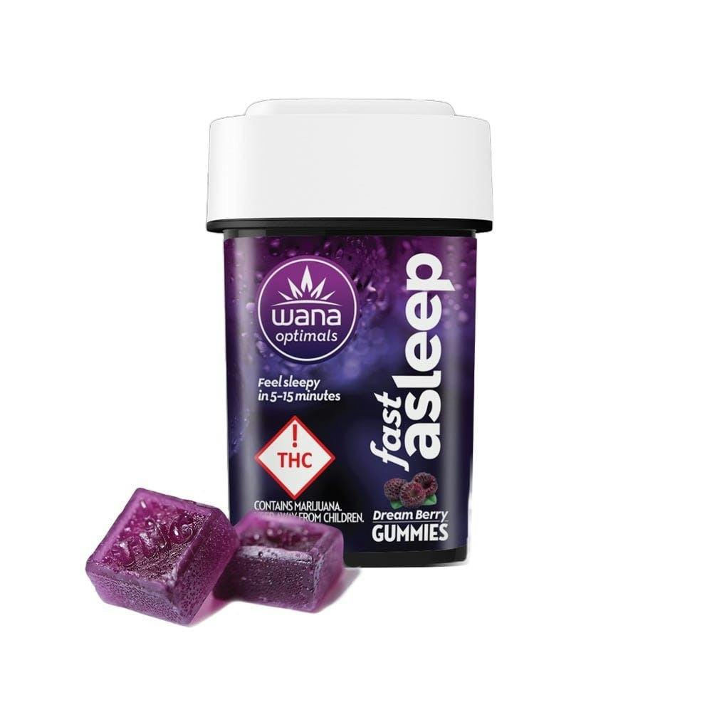Wana | Dream Berry | 100MG Fast Asleep Gummies