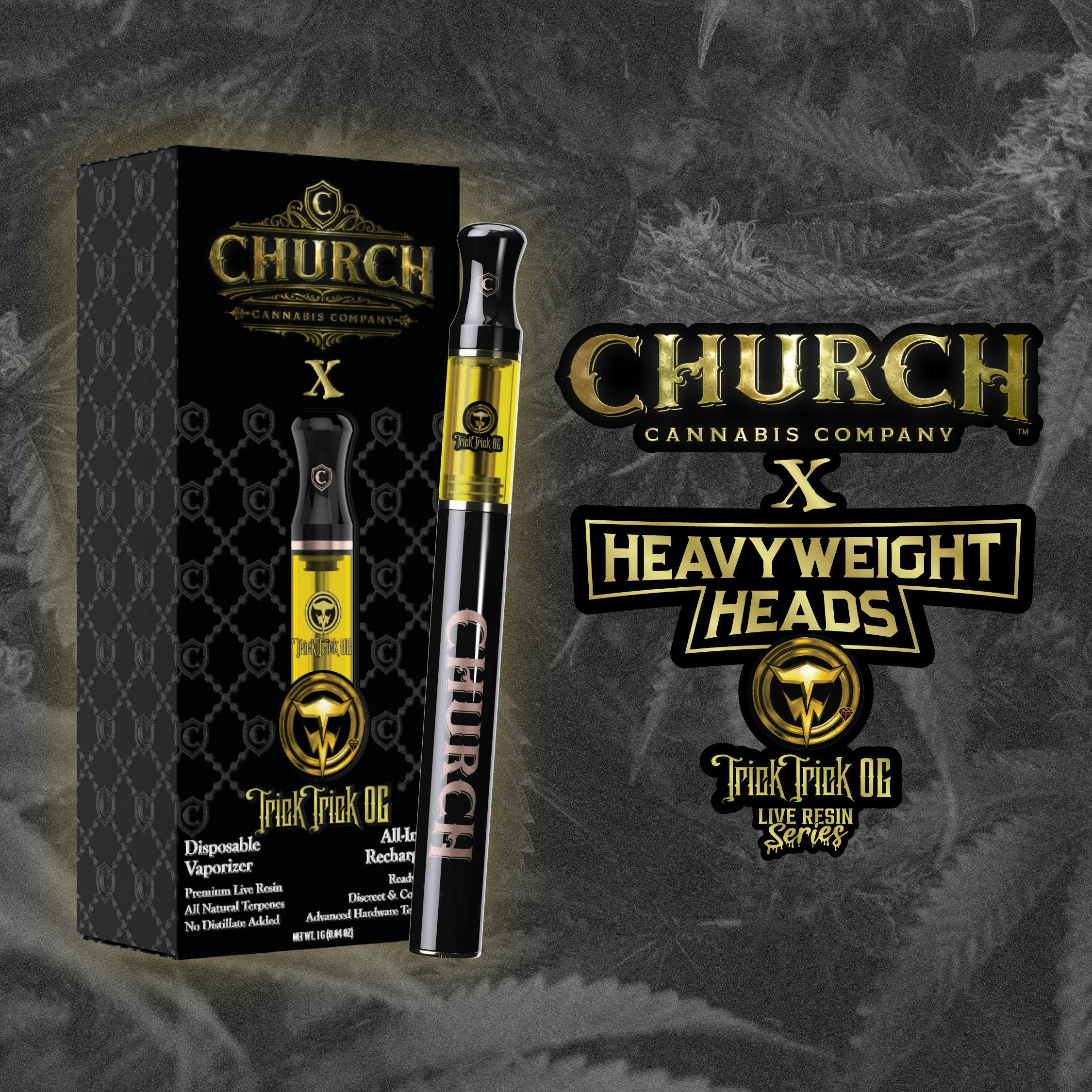 Church | Orange Push Pop | 1G Live Resin Disposable Vape