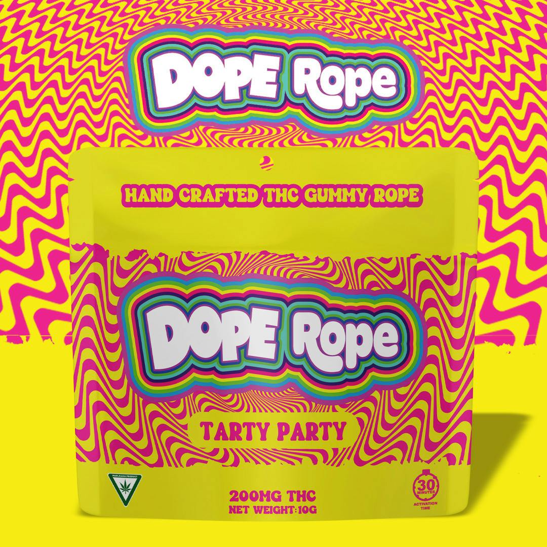 Dope Rope | Tarty Party | 200MG Gummies