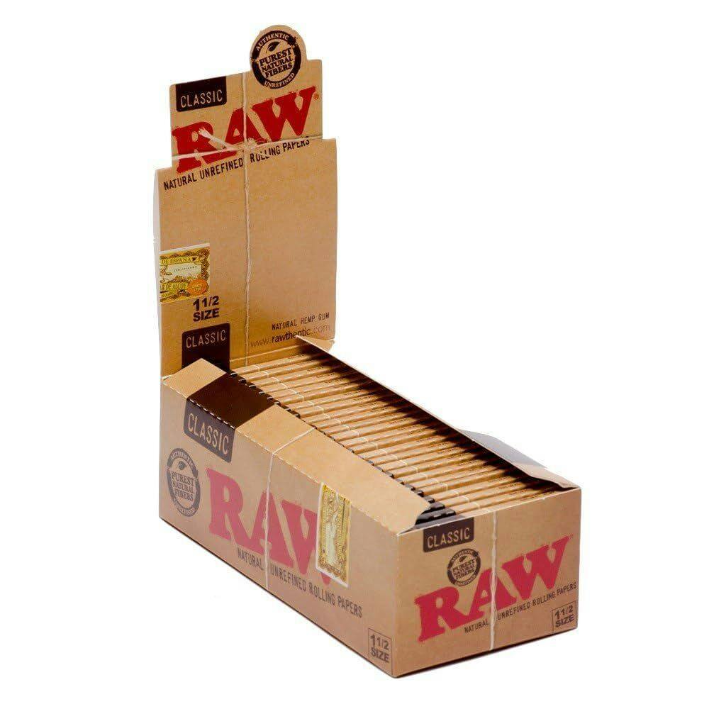 Raw | Classic | 1 1/2 Rolling Papers