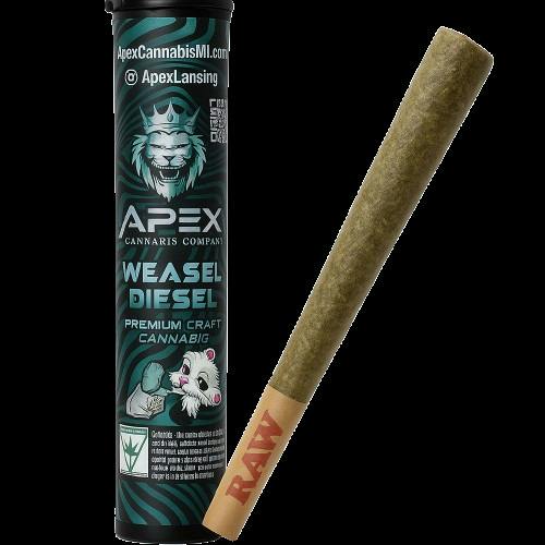 Apex Cannabis | Weasel Diesel | 1G Preroll