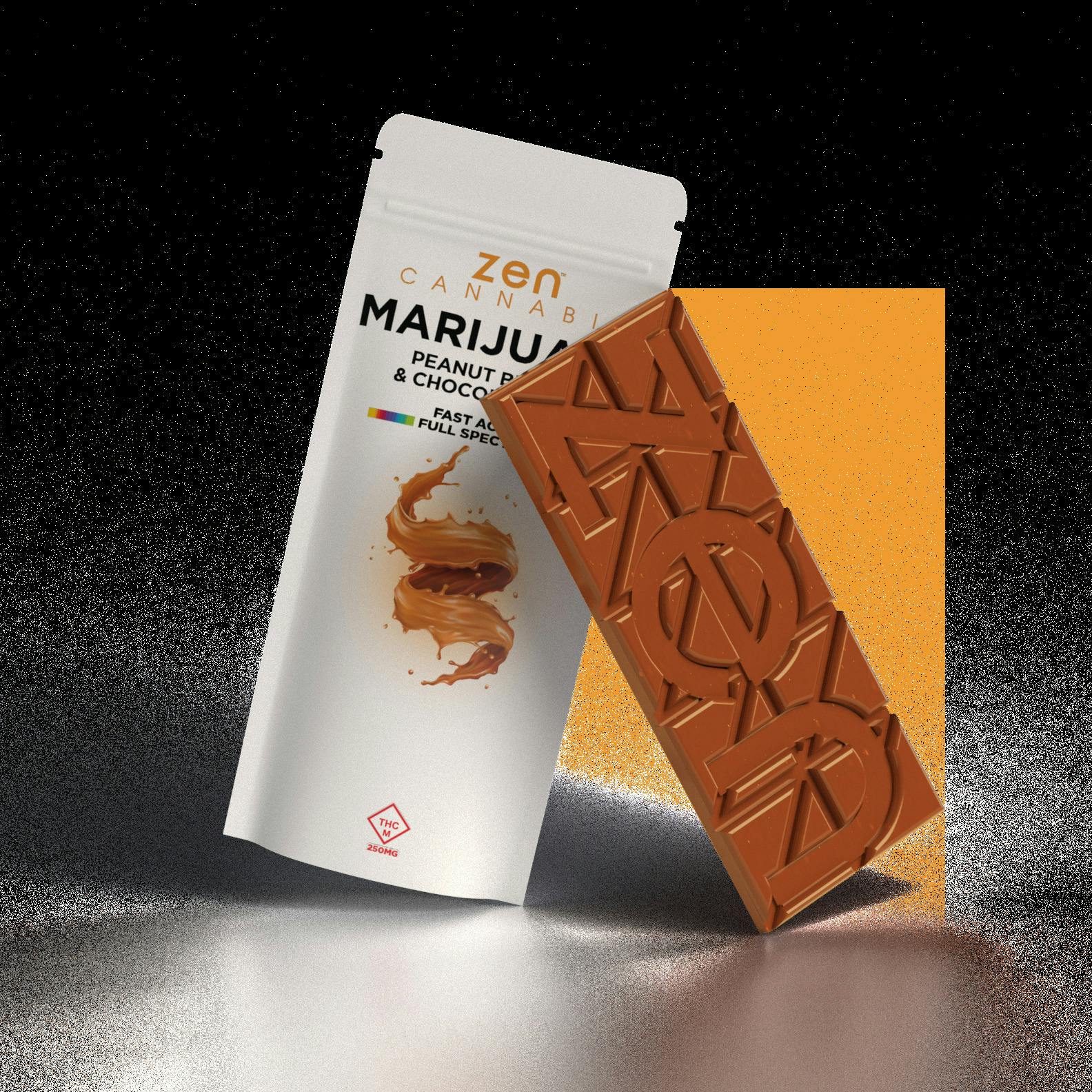 Zen | Chocolate Bar | Peanut Butter 250mg