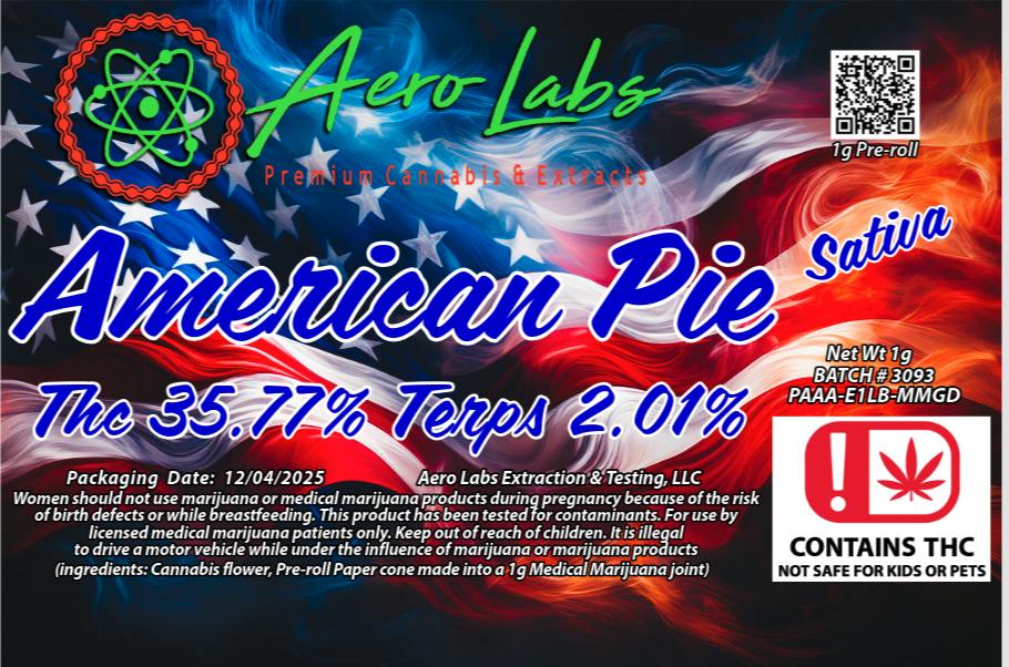 AERO LABS - American Pie SATIVA
