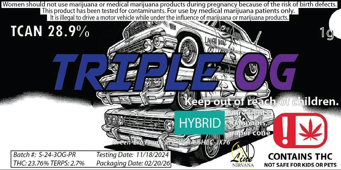 Nirvana - Triple OG HYBRID