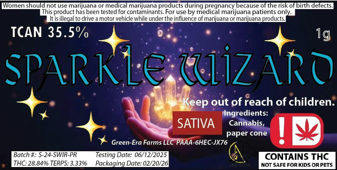 Nirvana - Sparkle Wizard SATIVA
