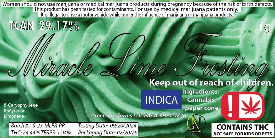 Nirvana - Miracle Lime Frosting INDICA