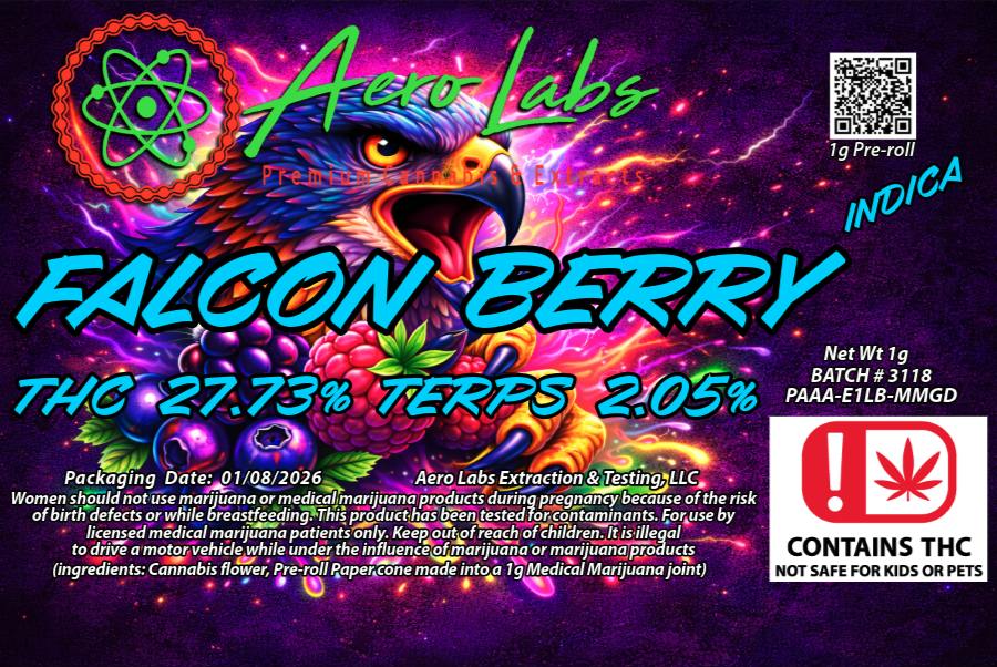 AERO LABS - Falcon Berry INDICA