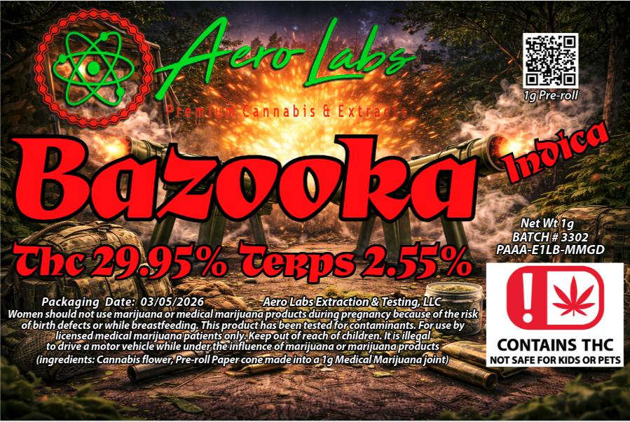 AERO LABS - Bazooka INDICA