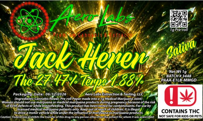 AERO LABS - Jack Herer SATIVA