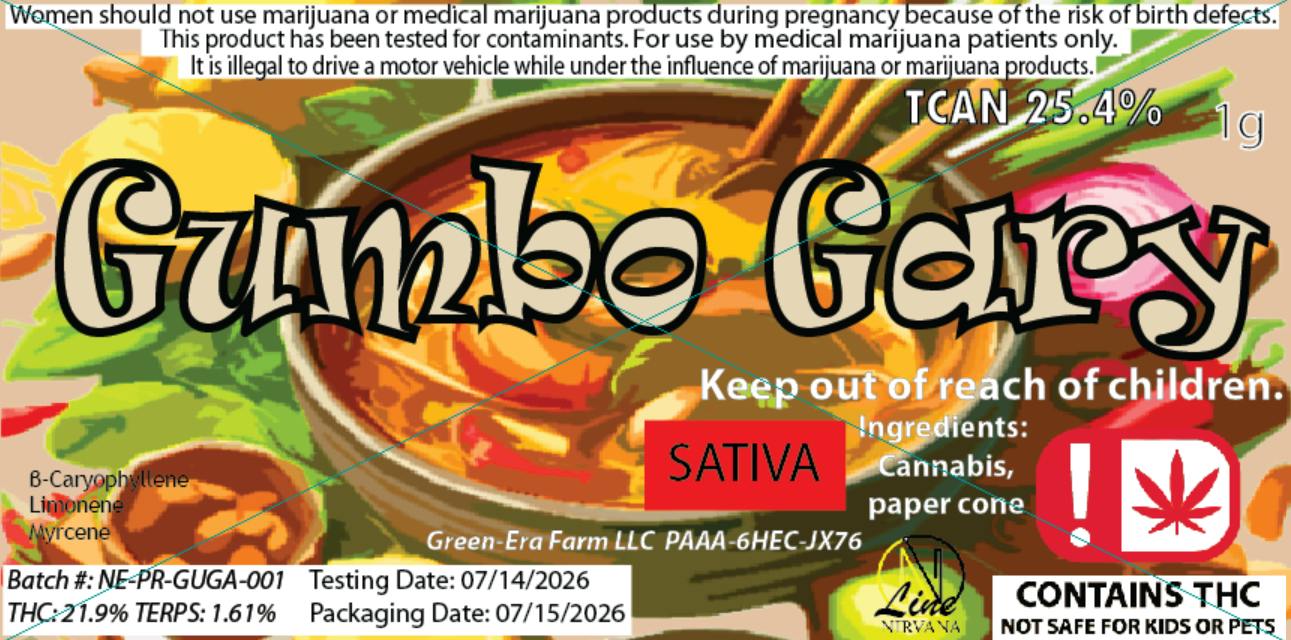 Nirvana - Gumbo Gary SATIVA
