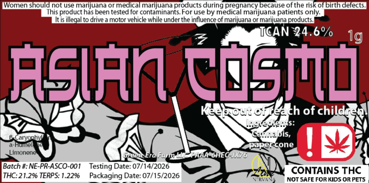Nirvana - Asian Cosmo SATIVA