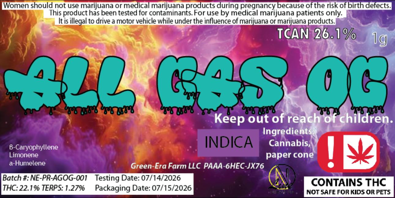 Nirvana - All Gas OG INDICA