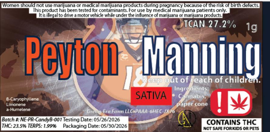 Nirvana - Peyton Manning SATIVA