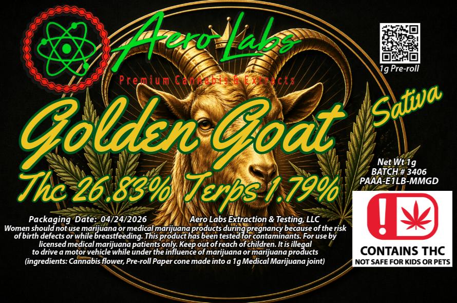 AERO LABS - Golden Goat SATIVA