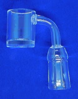 REKT - Thick Wall Female Quartz Banger 90° - 14mm