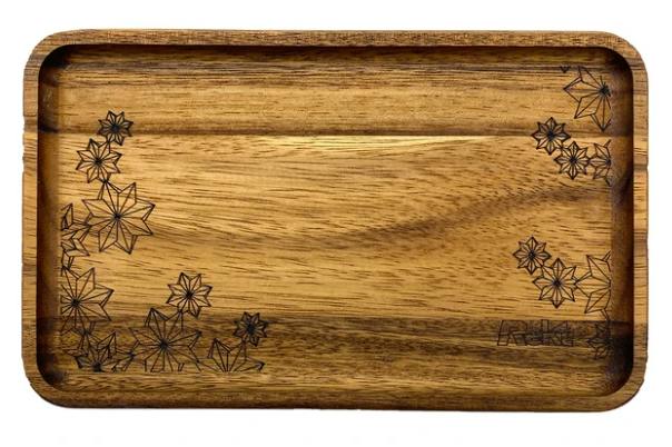 Rekt - Acacia Wood Rolling Tray
