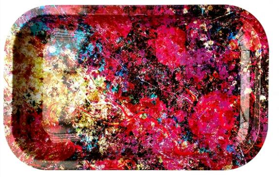 Rolling Tray - MD 6.25" x 10.75" - Spray Splatter