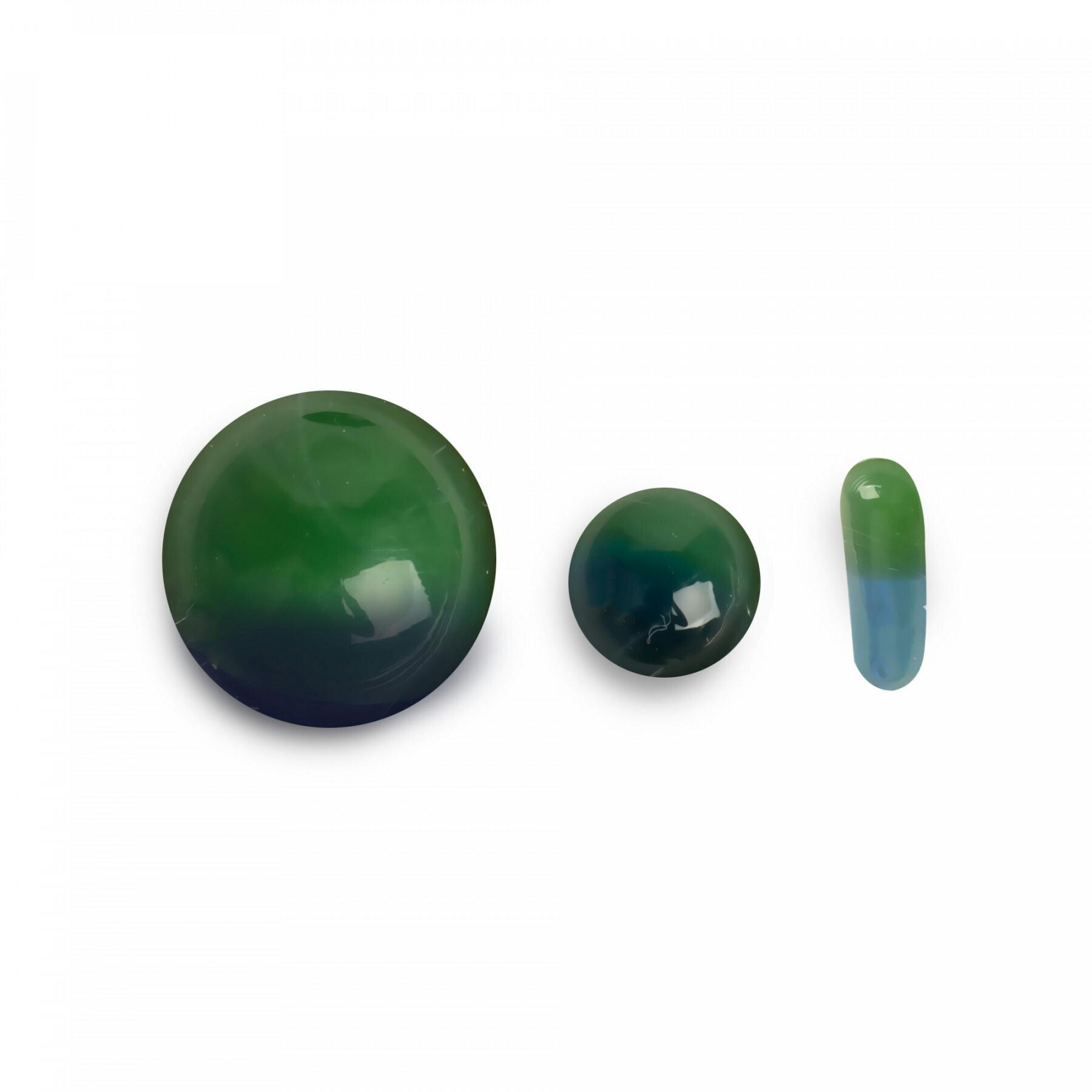 Gear Premium - Two Tone Terp Slurper Heat Bead & Cap Set - Assorted Colours