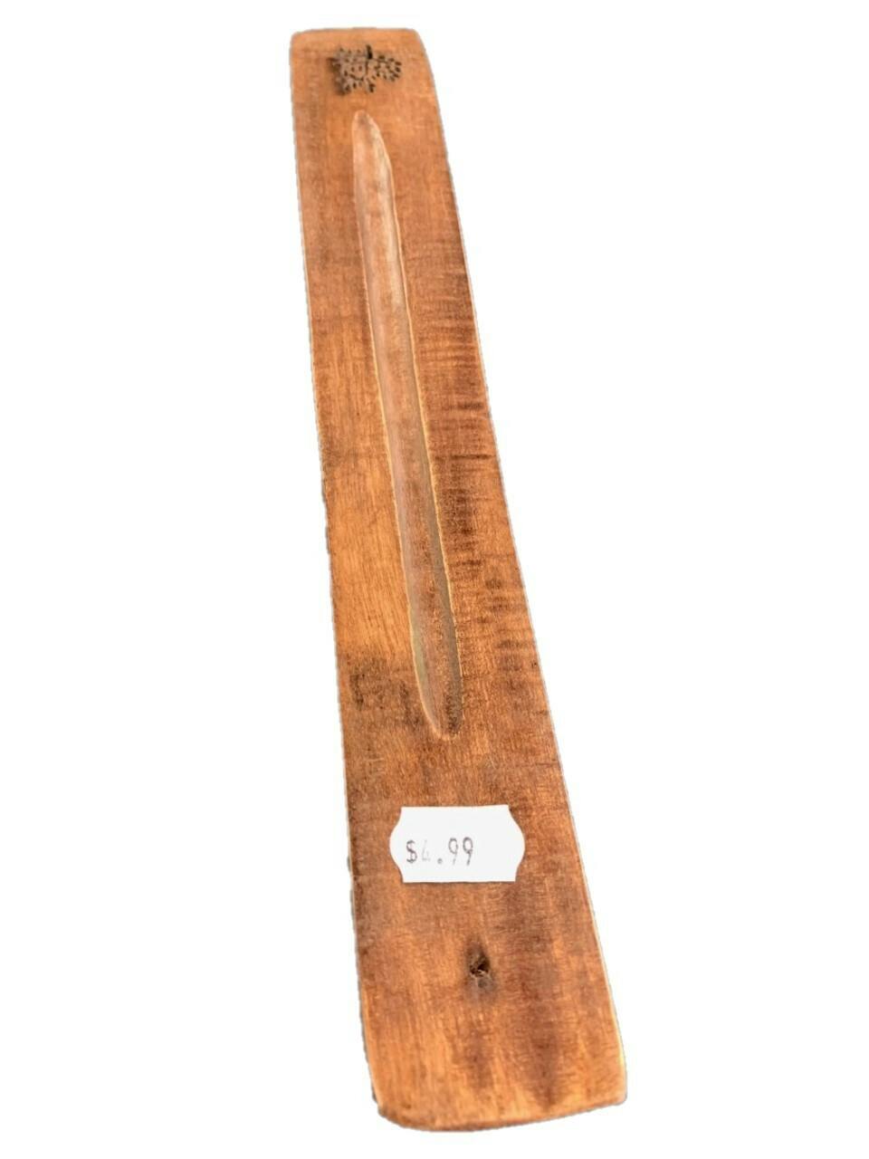 Incense Burner - Wood Flat
