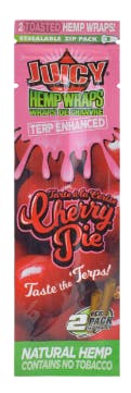 Juicy Jays - Terp-Enhanced Cherry Pie Hemp Wraps