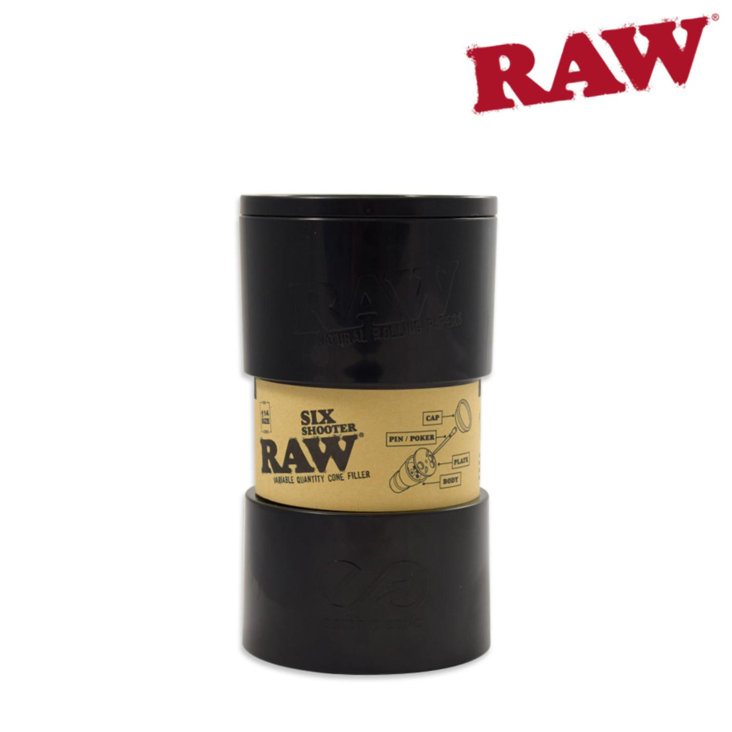 Raw - Six Shooter 1 1/4 Cone Filler