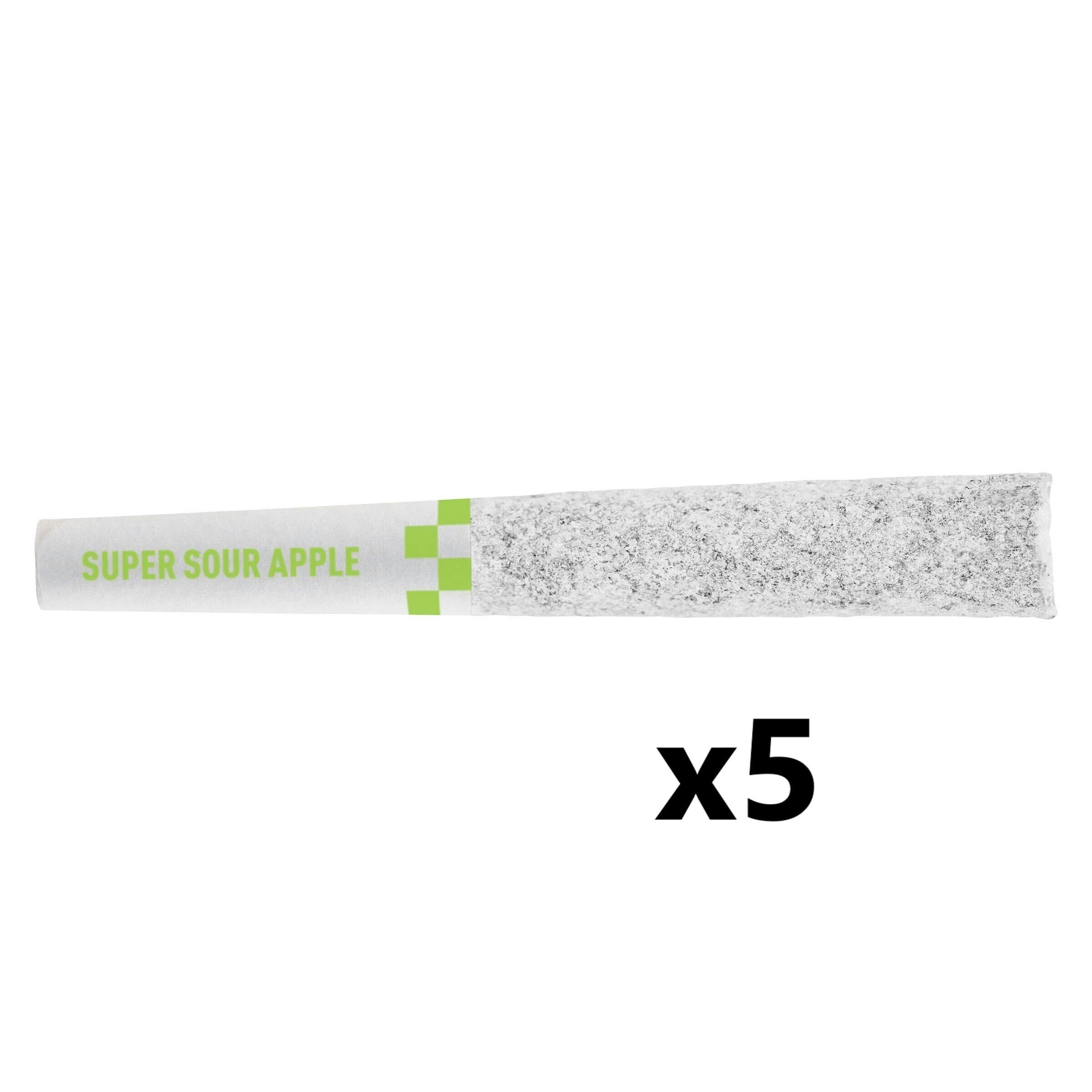 Claybourne - Flyers Frosted Infused Super Sour Apple - 5 x 0.5g