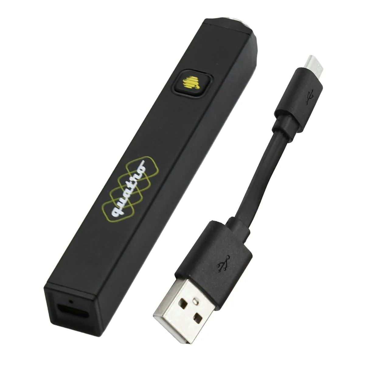 HoneyStick Quattro Cube 400mAh Variable Voltage Battery - Black