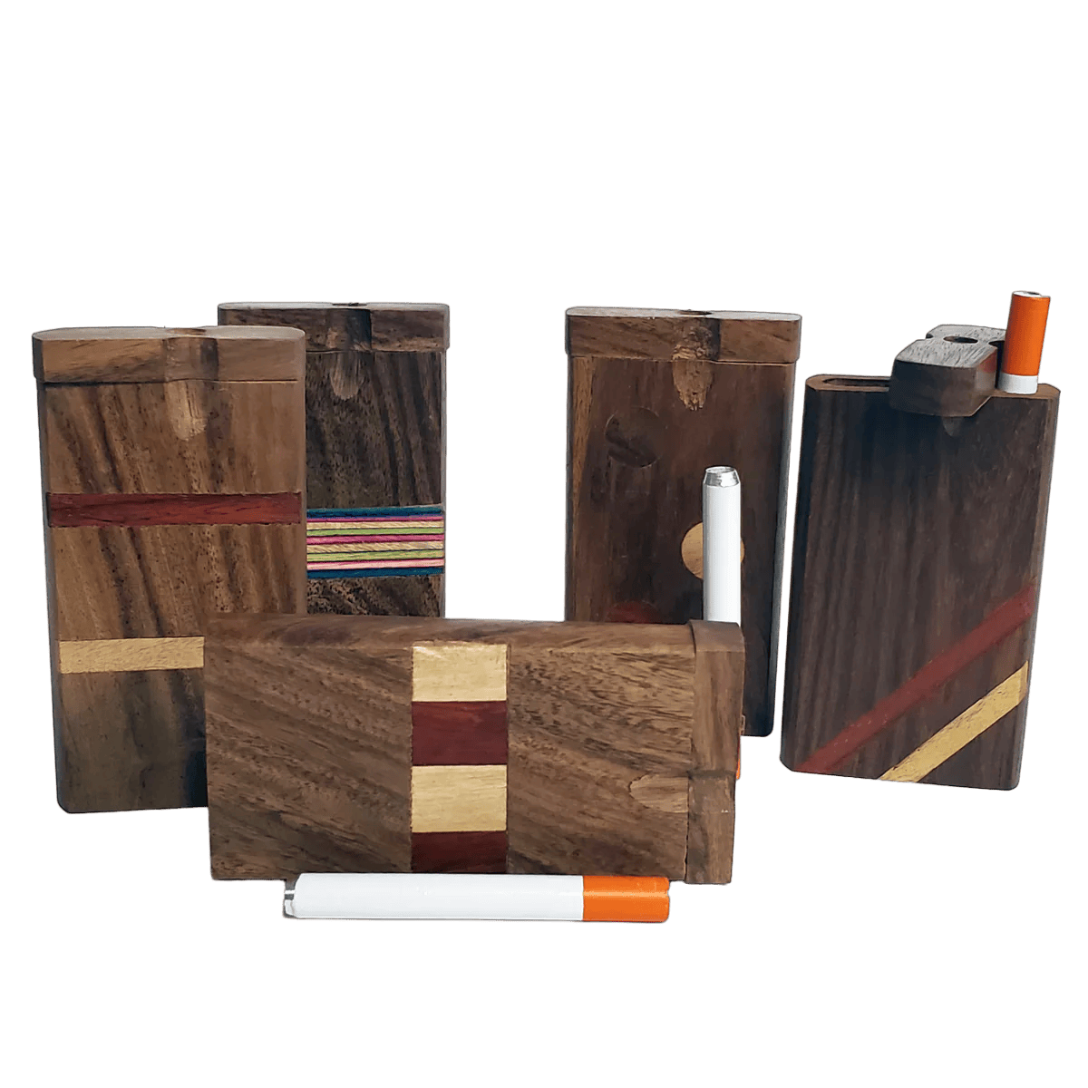 Wooden Dugout with Metal Bat