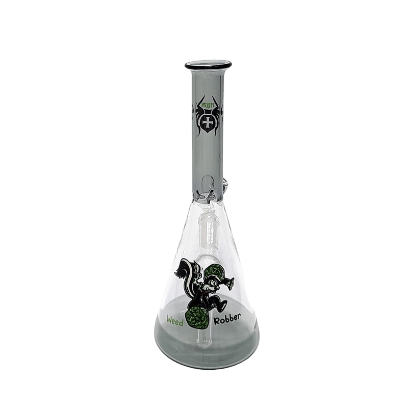 6″ Xtreme Glass Bong W logo
