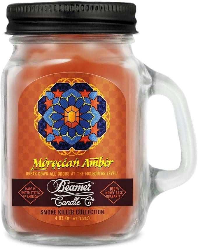 Beamer Candle Co. - Glass Jar 4oz. - Moroccan Amber